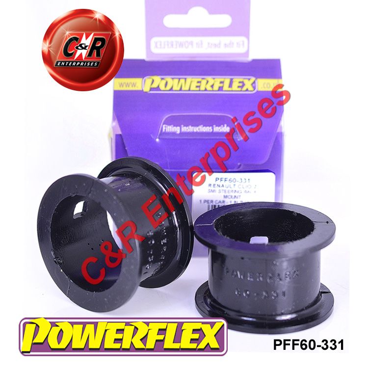 Renault Clio 172 inc 182 Mk2 97-05 POWERFLEX FRONT ANTI ROLL BAR BUSHES 25mm