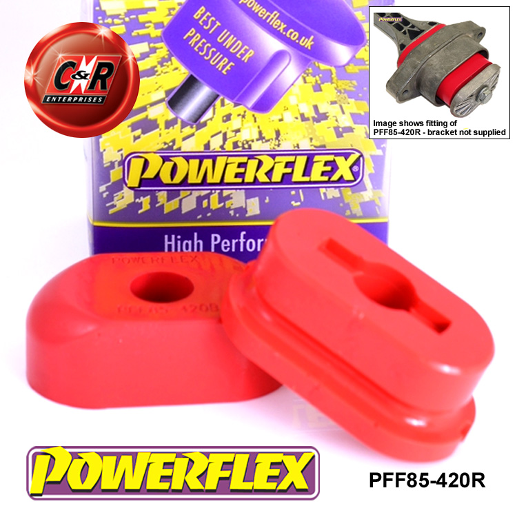 Powerflex BLACK Poly Bush For Seat Leon Mk1//Cupra Front Engine Mount Dog Bone Sm