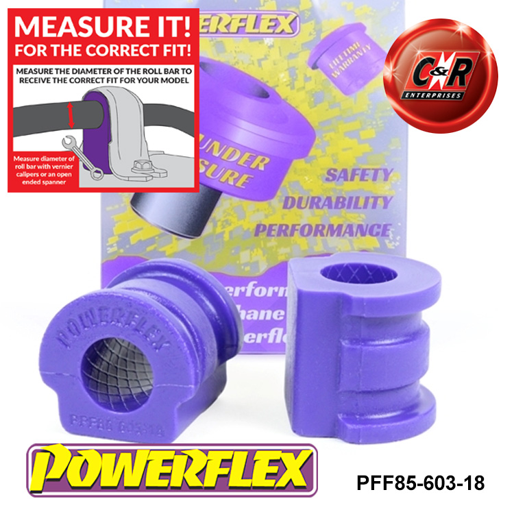 Seat Ibiza 02 /& gt Powerflex FR Roll Bar arbustos pff85-603-18