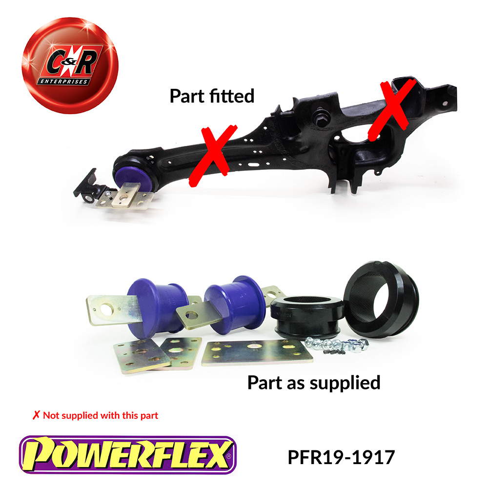 PFR191917 Powerflex Road Ford SMax (20062010) Rear Trailing Arm