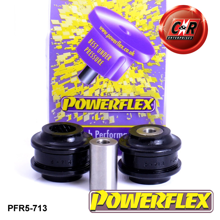 BMW 5 Series 520 to 530 Touring 96-04 Powerflex Rr Lwr Arm Fr Bushes PFR5-710-10