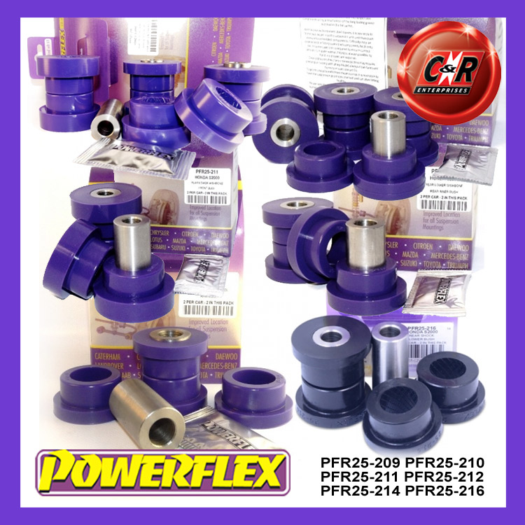 Powerflex Arrière PFR25-209 Upper Wishbone Bush diamètre 42 mm