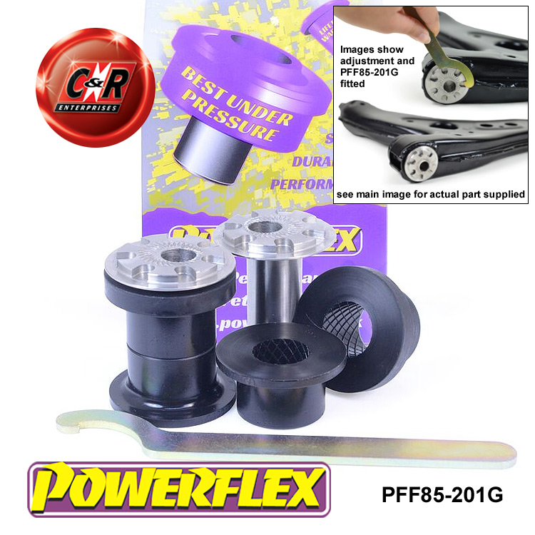 Powerflex Front Suspension Bush Kit for VW Polo 9N/9N3 0208 Car Tuning & Styling Performance