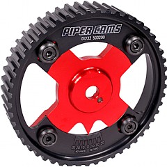 PULDV16V-RED Piper Vernier Alloy Pulley VW Jetta Mk2 19/1G,  16 Valve (1984 - 1992)
