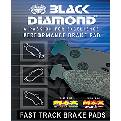 FT360 Black Diamond Fast Track Brake Pads Skoda Octavia 1 1U,  1.9 Turbo Diesel TDi 4WD (00 >)
