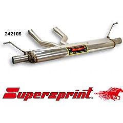 242106 Supersprint Rear Exhaust Left + Right VW Touareg 1 7L    ,   3.6I V6 280Hp 07 On