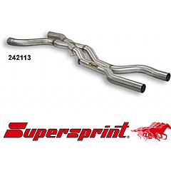 242113 Supersprint Central X-Pipe VW Touareg 1 7L    ,   4.2 V8 310Hp 04 On