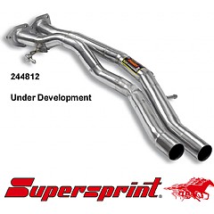 244812 Supersprint Front Pipes Kit - (Replaces the Main Cat) VW Touareg 1 7L    ,   3.6I V6 280Hp 07 On