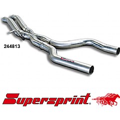 244813 Supersprint Centre Pipes Kit X-Pipe VW Touareg 1 7L    ,   3.6I V6 280Hp 07 On