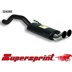 324266 Supersprint Rear Exhaust DTM Twin Round 70mm VW Polo 6N1    ,   1.0 Racing Parts