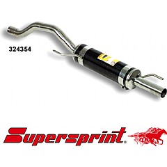 324354 Supersprint Rear Exhaust Carbon fibre VW Polo 6N1    ,   1.4 16V 96 On Racing Parts