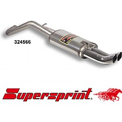 324566 Supersprint Rear Exhaust DTM Twin Round 70mm VW Golf Mk4 1J    ,   1.8T 150Hp Racing Parts