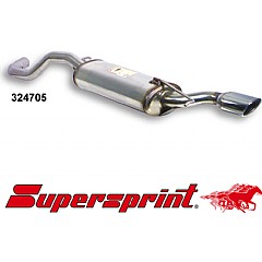 324705 Supersprint Rear Exhaust 120mm x 80mm Audi TT Coupe 8N    ,  Coupe 1.8T 180Hp-190Hp 99 - 06