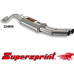 324868 Supersprint Rear Exhaust Twin Oval CLASS 95mm x 80mm VW Bora 1J    ,   1.9 TDI 90Hp Racing Parts