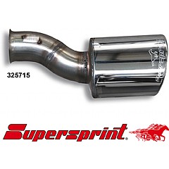 325715 Supersprint End Pipe Kit 145mm x 95mm Audi A3 quattro 8L    ,   1.9 TDI 130Hp 00 - 02