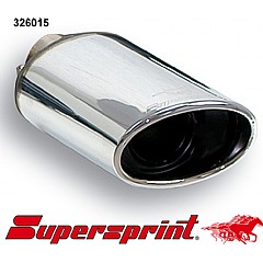 326015 Supersprint Endpipe 120mm x 80mm VW Golf Mk5 1K    ,   1.6 FSI 115Hp 03 - 08