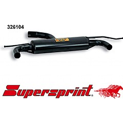 326104 Supersprint Rear Exhaust Audi A3 8P    ,   2.0 FSI 150Hp 03 On Racing Parts