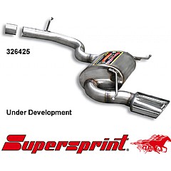 326425 Supersprint Rear Exhaust 145mm x 95mm Skoda Yeti 5L    ,   2.0 TDI 10 On