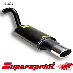 760405 Supersprint Rear Exhaust 120mm x 80mm Audi 80 89    ,   1.4 11/86 - 91
