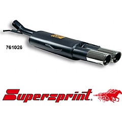 761026 Supersprint Rear Exhaust MAGNUM Twin Round 90mm Audi A4 Avant 8D    ,  Avant 2.8 V6 174Hp To 00