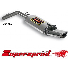 761759 Supersprint Rear Exhaust Oval EVO2 145mm x 75mm VW Beetle New 9C/1C    ,   1.6 101Hp 00 - 05