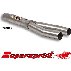 761812 Supersprint Y-Connecting Pipe. Audi A8 quattro 4D    ,   2.5 TDI V6 150Hp 97 - 02