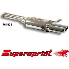 761826 Supersprint Rear Exhaust MAGNUM Twin Round 90mm Audi A8 quattro 4D    ,   4.2 V8 95 - 02