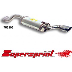 762105 Supersprint Rear Exhaust 120mm x 80mm Audi TT Coupe 8N    ,  Coupe 1.8T 180Hp-190Hp 99 - 06