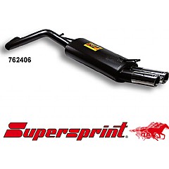 762406 Supersprint Rear Exhaust Twin Round 76mm VW Beetle New 9C/1C    ,   1.9 TDI 90Hp-100Hp To 05