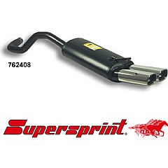762408 Supersprint Rear Exhaust Twin Oval 95mm x 75mm VW Beetle New 9C/1C    ,   1.9 TDI 90Hp-100Hp To 05