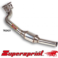 762421 Supersprint Turbo Downpipe with Metal Cat. Seat Ibiza 3 6L 02-09    ,   1.8T 180Hp 04 - 07
