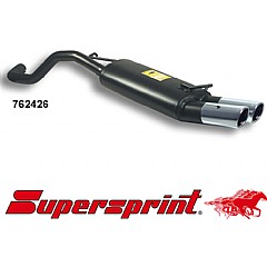 762426 Supersprint Rear Exhaust MAGNUM Twin Round 90mm VW Beetle New 9C/1C    ,   1.9 TDI 90Hp-100Hp To 05