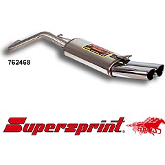 762468 Supersprint Rear Exhaust Twin Oval CLASS 95mm x 80mm VW Golf Mk4 1J    ,   2.3 V5 98 On