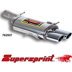 762507 Supersprint Rear Exhaust 90mm x 70mm RS Look Audi S4 8D    ,  Saloon 2.7 V6 265Hp 98 - 01