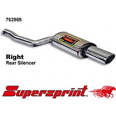762905 Supersprint Rear Exhaust Right 145mm x 95mm Audi S6 4.2 4B    ,  Saloon 4.2 V8 340Hp 99 - 04