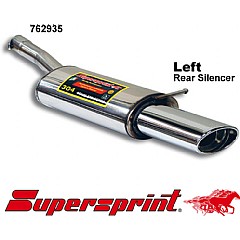 762935 Supersprint Rear Exhaust Left 145mm x 95mm Audi S6 4.2 4B    ,  Saloon 4.2 V8 340Hp 99 - 04