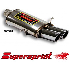 763326 Supersprint Rear Exhaust MAGNUM Twin Round 90mm Audi RS4 8D    ,   2.7 V6 380Hp 00 - 02