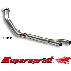 763511 Supersprint Y-Connecting Pipe (Replaces Cat) Audi A4 quattro 8E    ,  Saloon 2.5 TDI V6 155-163-180Hp 01 On