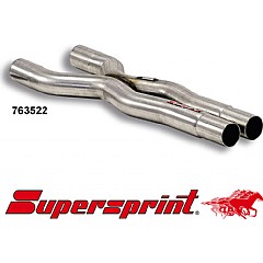 763522 Supersprint Connecting Pipes Kit Audi A4 quattro 8E    ,  Saloon 3.0 V6 220Hp 01 On