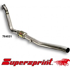 764021 Supersprint Pipe Kit for Turbo charger, with Metal Cat. Audi S2 8B    ,   2.2 230Hp