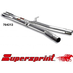 764313 Supersprint Centre Pipe Left + Right Audi RS6 4B    ,  Saloon 4.2 V8 Turbo 450Hp 02 - 04
