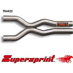 764422 Supersprint Connecting Pipes Kit Left + Right Audi S4 Avant 8E    ,  Avant 4.2 V8 344Hp 03 - 04