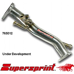 765012 Supersprint Front Pipe - (Replaces DPF) Audi A4 Avant quattro 8E    ,  Avant 2.0 TDI 140Hp-170Hp 05 On