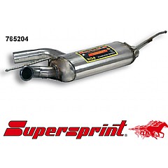 765204 Supersprint Rear Exhaust Audi A3 8P    ,   1.8 TFSI 160Hp 08 On