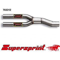 765312 Supersprint Connecting Pipes Kit. - For OEM Cat. Audi A3 Sportback 8P    ,  Sportback 3.2 V6 250Hp 04 On