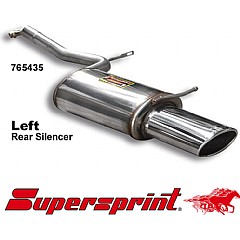765435 Supersprint Rear Exhaust Left 145mm x 95mm Audi A4 quattro 8E    ,  Saloon 3.0 V6 220Hp 01 On