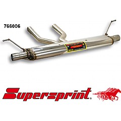 766006 Supersprint Rear Exhaust Left + Right Audi Q7 4L    ,   3.0 TDI 06 On