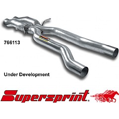 766113 Supersprint Central X-Pipe Audi A6 quattro 4F    ,   4.2V8 350Hp 09 On