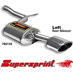 766135 Supersprint Rear Exhaust Left 145mm x 95mm Audi A6 quattro 4F    ,  Saloon 4.2 V8 335Hp 04 On
