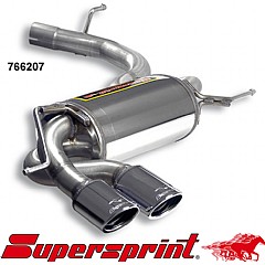 766207 Supersprint Rear Exhaust 90mm x 70mm Skoda Yeti 5L    ,   1.8 TFSI 10 On